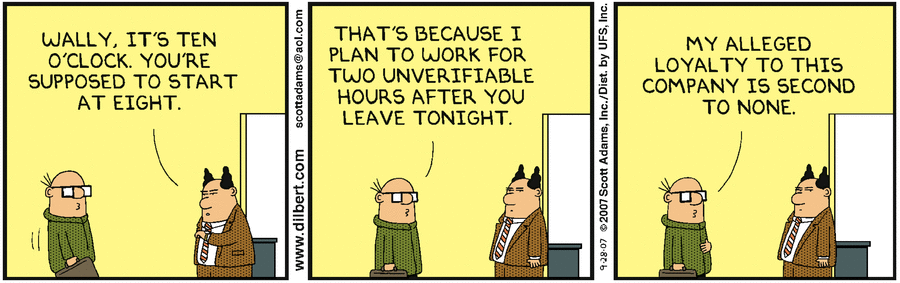 Dilbert Cartoon